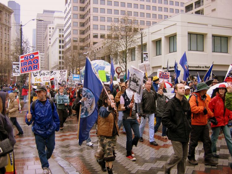 seattle peace march